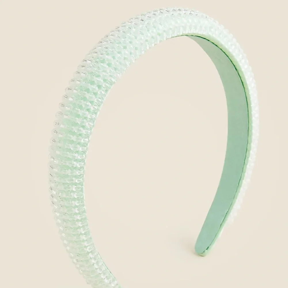 Crewcuts Girls' beaded padded headband